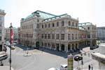 Staatsoper, vista geral do Albertina, Viena - Austria.