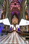 Stephansdom, Innenansicht de gotischen Doms, Viena - Austria.