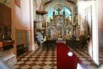 Ukrainische St. Barbara-Kirche, vista interior, Viena - Austria.