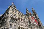 Wiener Rathaus, Campanário Paisagem, Viena - Austria.