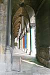 Wiener Rathaus, com outros arcades coloridos, Viena - Austria.