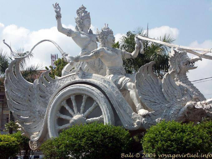 Gianyar carruagem dos deuses - Bali