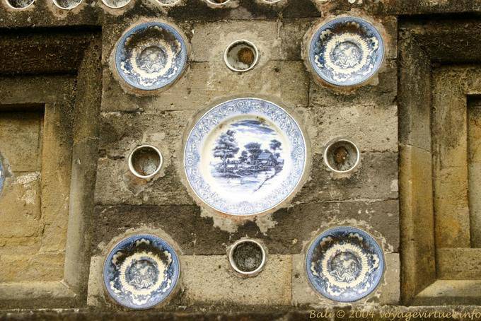 Decoração Porcelana, Temple Pura Kehen - Bali