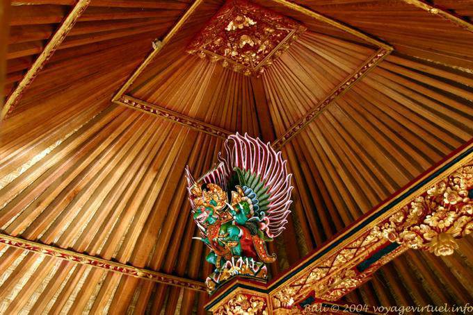 Teto do templo, Pura Penataran Sasih - Bali