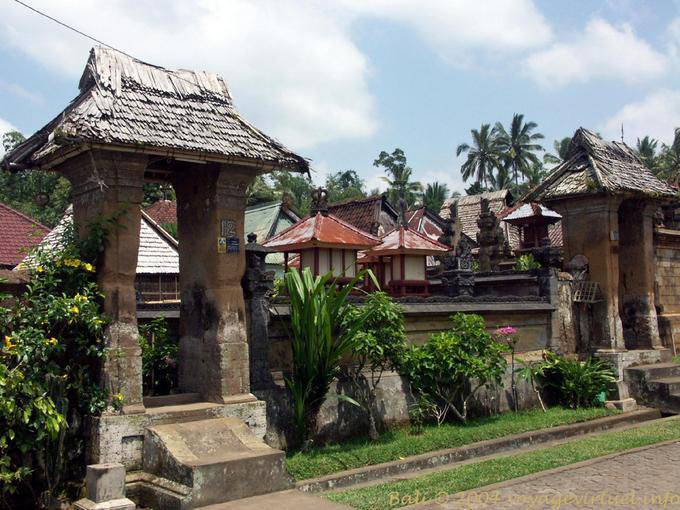 Arquitectura tradicional de Bali, Penglipuran - Bali