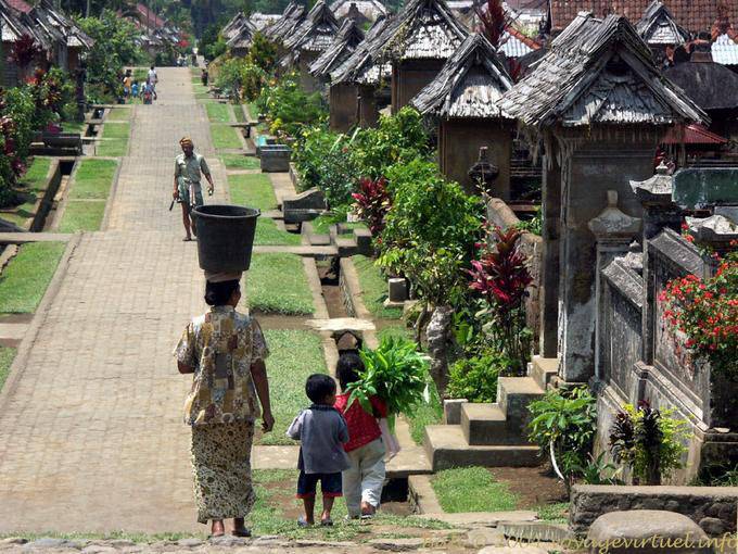 A vida na aldeia, Penglipuran - Bali