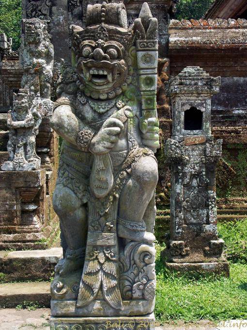 Estátua de pedra, Penglipuran - Bali
