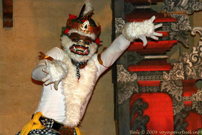 Rei do macaco Sugriva Ramayana Nusa Dua - Bali