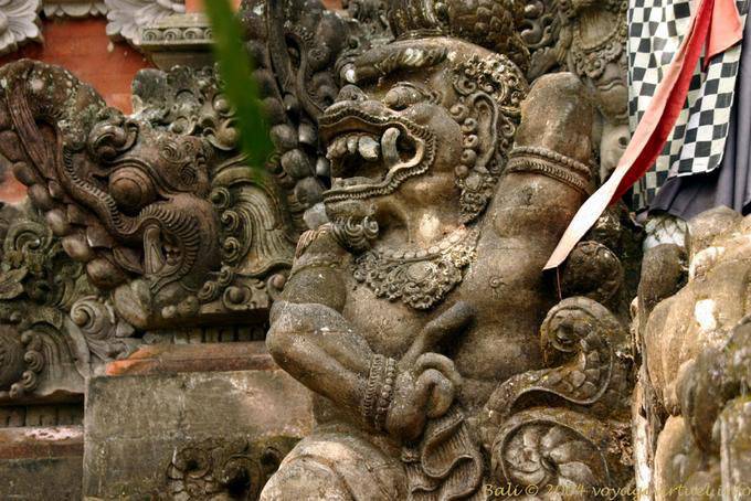 Detalhe do Palácio Ubud - Bali