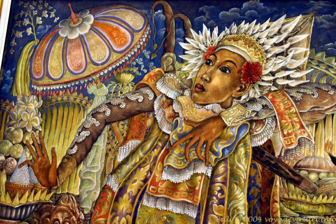 Pintura Museu de Arte Neka, Ubud - Bali