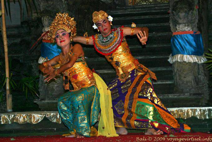 Expressões Dança, Ubud Barong dança - Bali