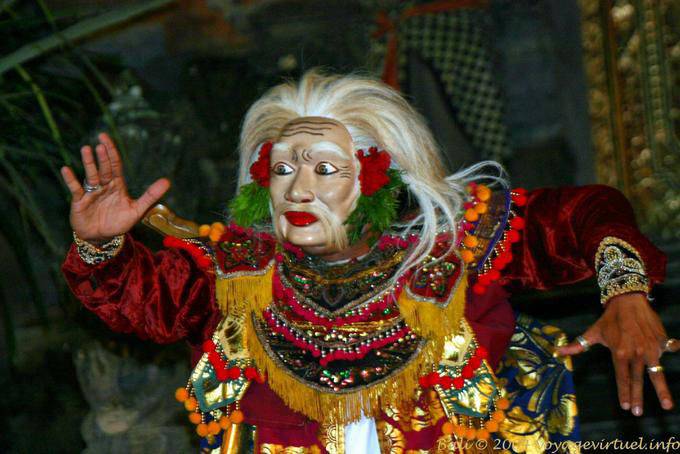 Um dos personagens Ubud Barong - Bali