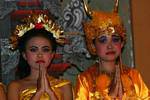 Graças ao final da dança, Nusa Dua, Bali.