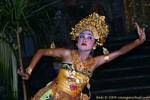 Figura clássica de dança balinesa Barong Ubud, Bali.