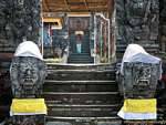 Gianyar A entrada para o templo, Bali.