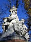 Besançon, estátua in Granvelle, França.