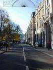 Besançon, rua vê Prefeitura, França.