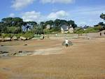 Plage de Saint Guirec, Brittany, França.