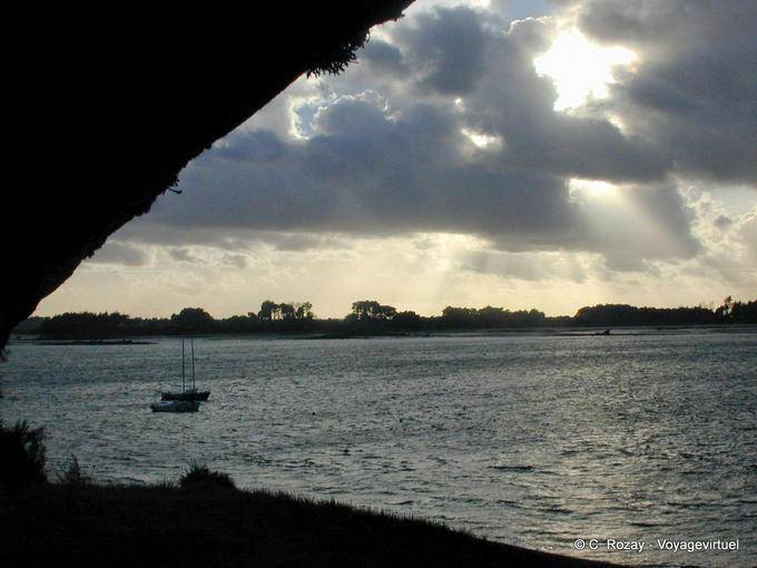Luz especial, Roscoff, Bretanha - França