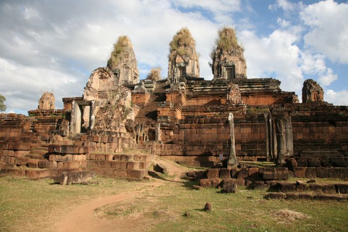 Overview of Pre Rup, Angkor, Camboja