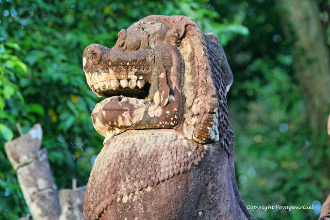 Os dentes do leão, Preah Khan, Angkor, Camboja