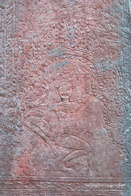 Dancer Cor Preah Khan, Angkor, Camboja