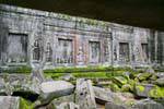 Invasão de espuma, Ta Prohm, Camboja.