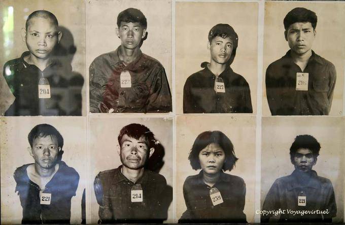 Registro fotográfico de prisioneiros, S-21, Phnom Penh - Camboja