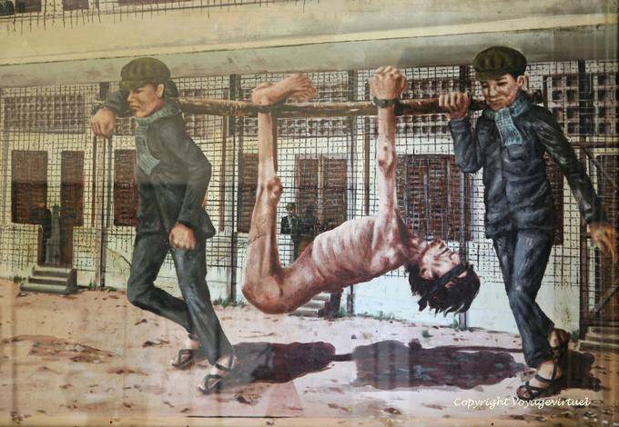 Transportes torturados, Tuol Sleng, ou S-21, Phnom Penh - Camboja