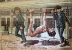 Transportes torturados, Tuol Sleng, ou S-21, Phnom Penh, Camboja.