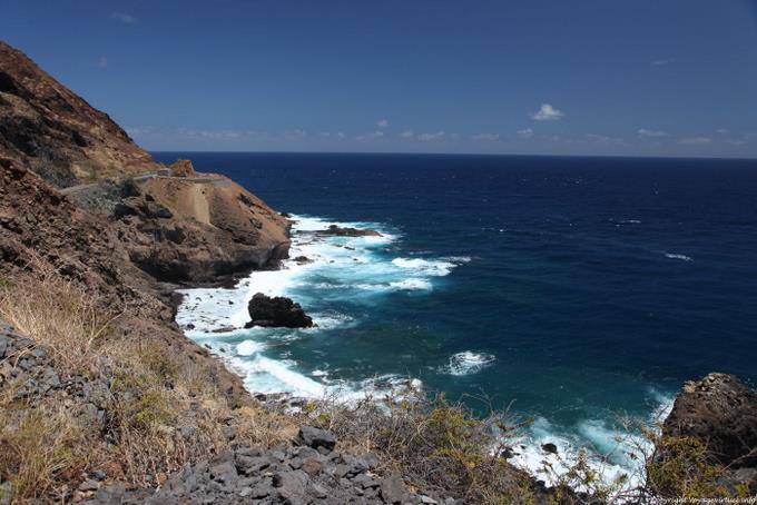 Santo Antão, Paúl, vista para o mar - Cabo Verde