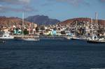 São Vicente, Mindelo, vista geral da cidade, Cabo Verde.
