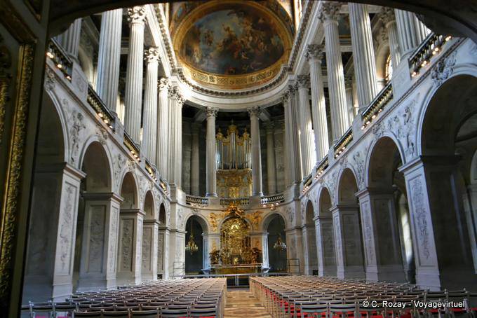 A capela do palácio real, Palácio de Versalhes