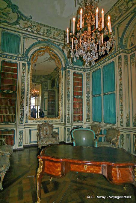 A biblioteca do Dauphin, Palácio de Versalhes