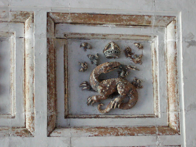 Emblema de François Premier, o Château de Chambord, França.