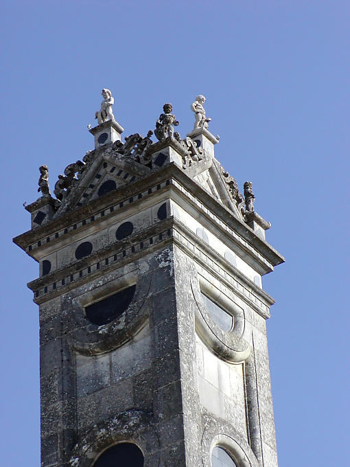 Decor ama Castelo de Chambord, França.