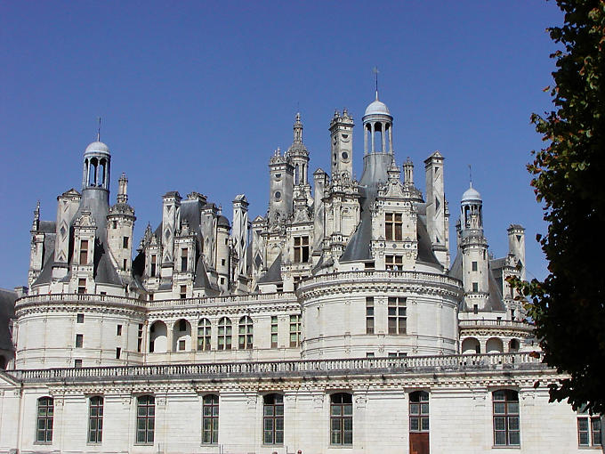Apartamentos reais, Chambord, França.