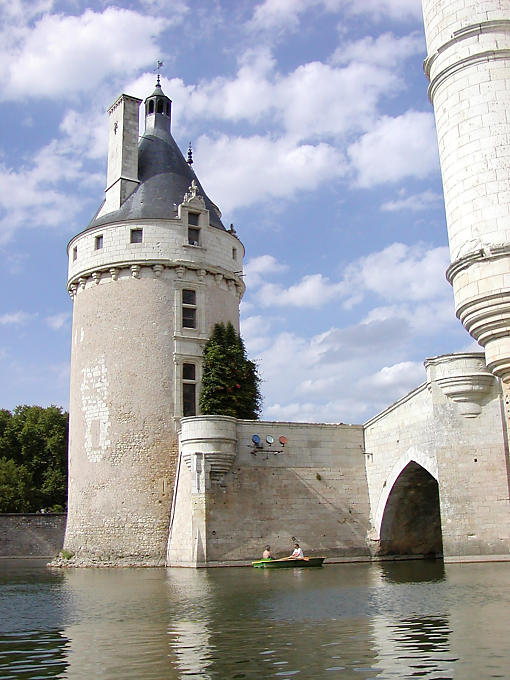 Marques torre, Chateau de Chenonceau, França.