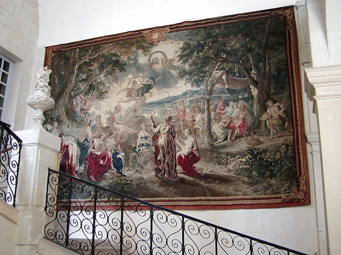 Tapeçaria flamenga (Bruxelas), Castelo de Ussé, França.
