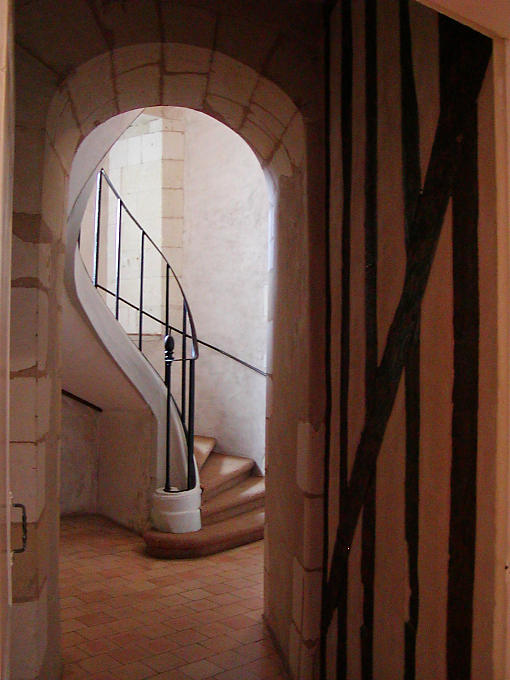 Spiral Staircase, Château de Villandry, França.