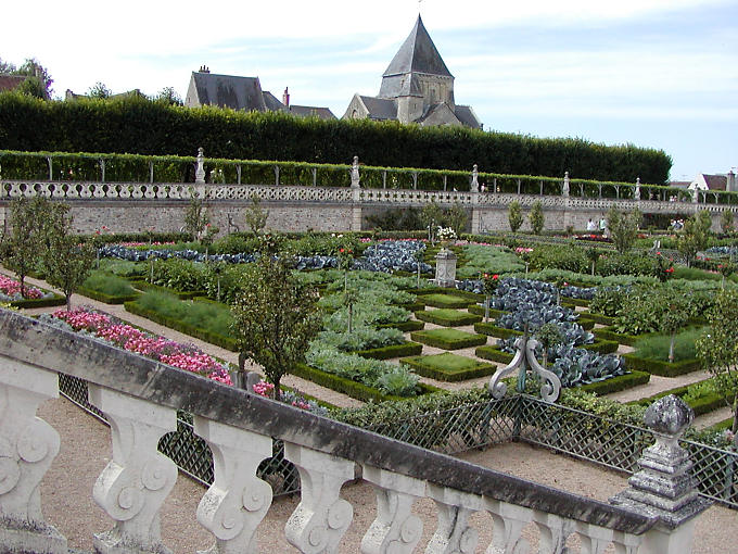 Monástica Potager, Villandry, França.