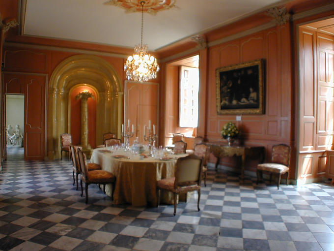 Dining Michelangelo Castellane, Château de Villandry, França.