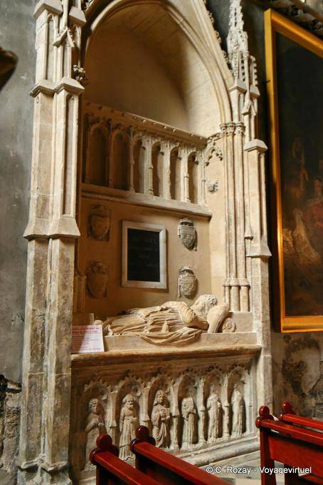 Burial Bento XII, Notre Dame des Doms, Avignon, Provença, França