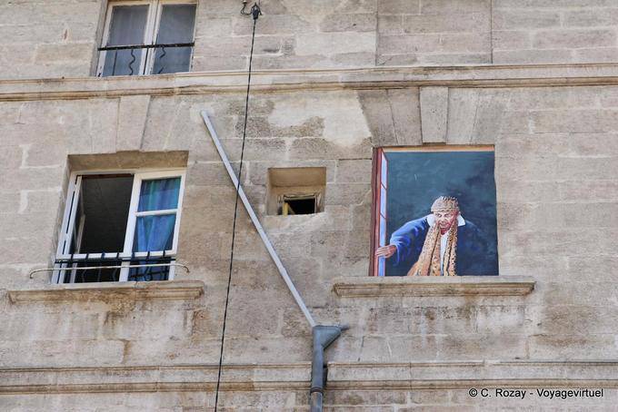 Avignon, Chaineau derrubado e sham, Provença, França