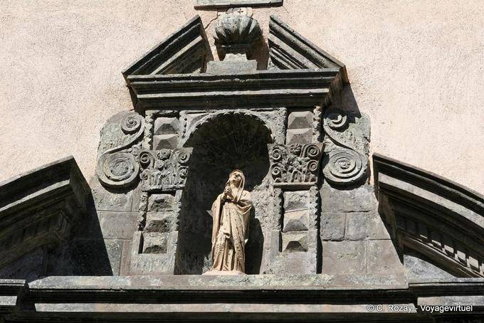 Saint-Tropez, Virgin nicho, Provença, França