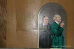 Avignon, murais de atores famosos, França.