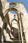 Arcos do antigo mosteiro de Cluny College, beneditino, Temple Saint Martial, Avignon, França.