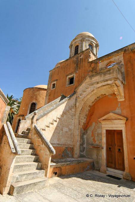 Agia Triada Pequena igreja Cristo Salvador - Creta, Grécia
