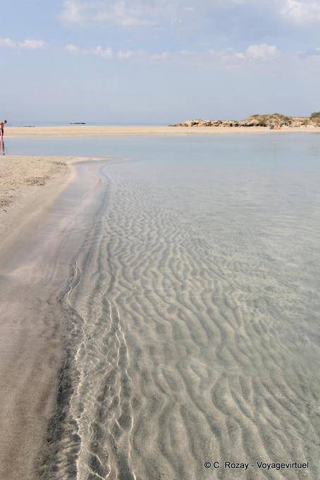 Movimento Areia, Elafonisi - Creta, Grécia