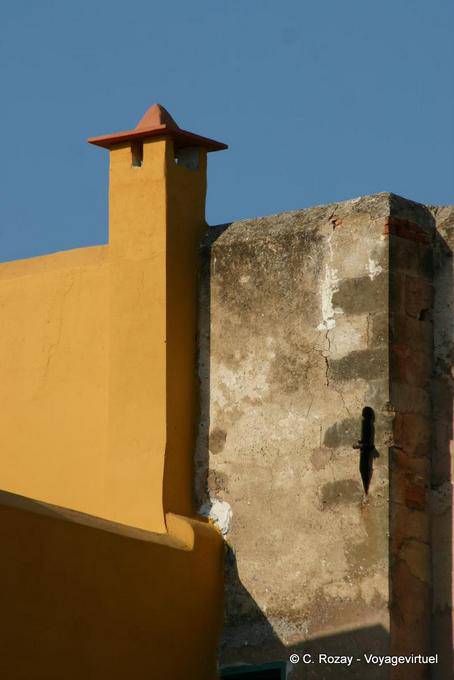 Chaminé cor, Chania (τα Χανιά) - Creta, Grécia
